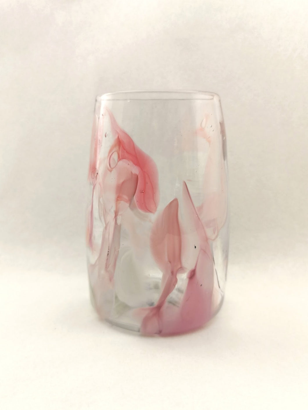 Swirley glas, Dark pink nr. 29/2022